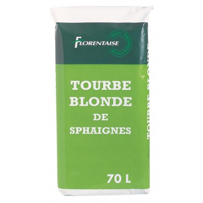 sacs de Tourbe Blonde naturelle - 3 Sacs de 70L