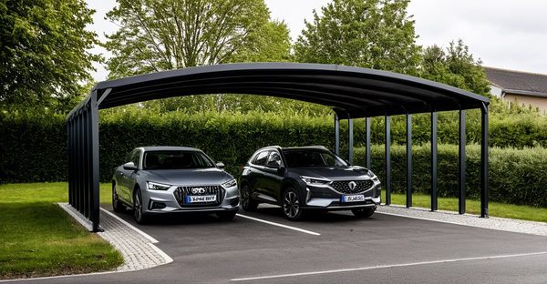 Abri pour deux voitures à ancenis : confort et praticité !